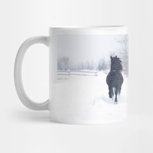 Dashing through the snow - Horse Mug